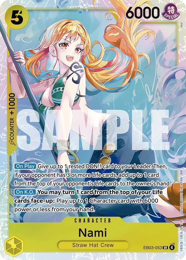 Nami (053) - Extra Booster: One Piece Heroines Edition - SR - EB03-053