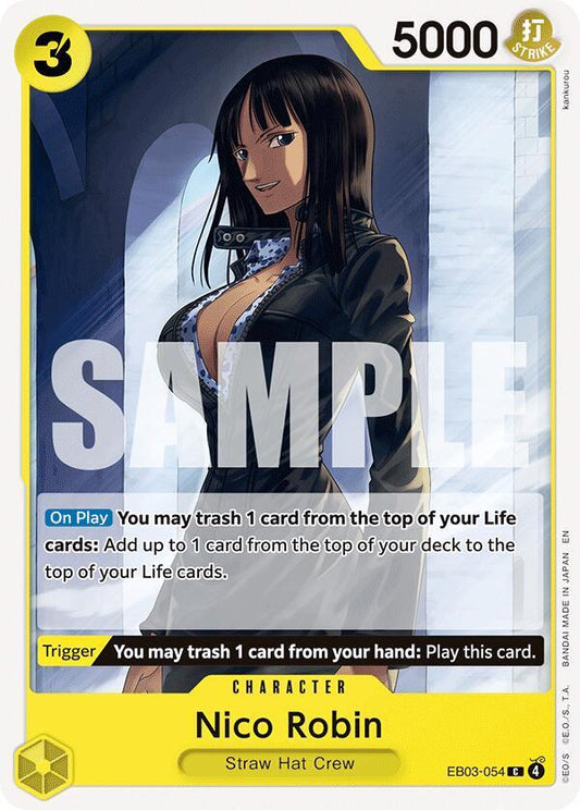 Nico Robin (054) - Extra Booster: One Piece Heroines Edition - C - EB03-054