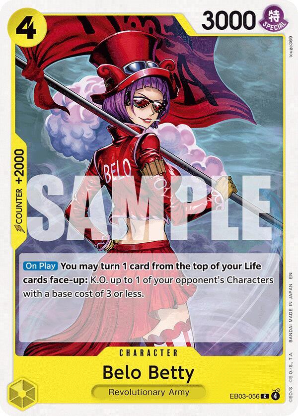Belo Betty - Extra Booster: One Piece Heroines Edition - C - EB03-056