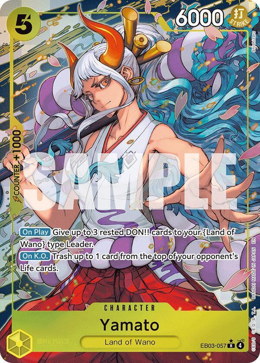 Yamato (Alternate Art) - Extra Booster: One Piece Heroines Edition - R - EB03-057