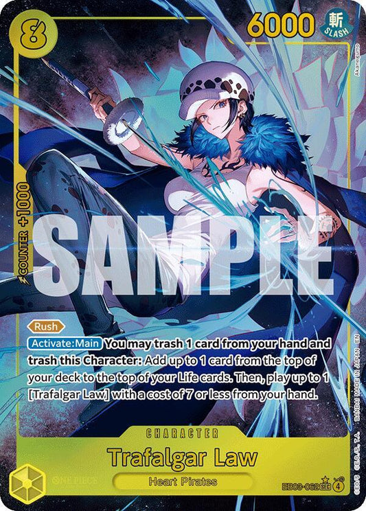 Trafalgar Law (Alternate Art) - Extra Booster: One Piece Heroines Edition - SEC - EB03-062