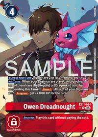 Owen Dreadnought (Alternate Art) - Dawn of Liberator - Rare - EX11-054 R
