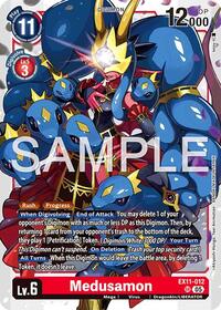 Medusamon - Dawn of Liberator - Super Rare - EX11-012 SR