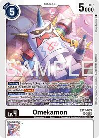 Omekamon - Dawn of Liberator - Super Rare - EX11-053 SR