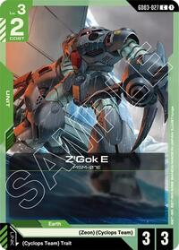 Z'Gok E - Steel Requiem - Common - GD03-027