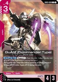 GuAIZ (Commander Type) - Steel Requiem - Rare - GD03-038