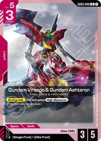 Gundam Virsago & Gundam Ashtaron - Steel Requiem - Uncommon - GD03-040