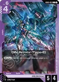 GN Armor (Type-E) - Steel Requiem - Uncommon - GD03-057