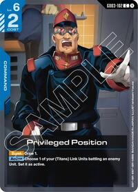 Privileged Position - Steel Requiem - Common - GD03-102