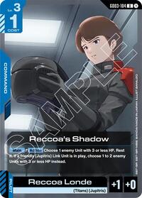 Reccoa's Shadow - Steel Requiem - Uncommon - GD03-104