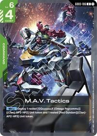 M.A.V. Tactics - Steel Requiem - Uncommon - GD03-106