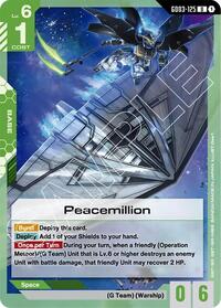 Peacemillion - Steel Requiem - Uncommon - GD03-125