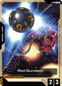 Red Gundam (T-018) - Steel Requiem - Common - T-018
