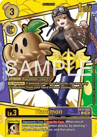 Hanimon (Rare Pull) - Dawn of Liberator - Uncommon - EX11-020 U
