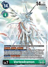 Vortexdramon (Alternate Art) - Dawn of Liberator - Secret Rare - EX11-074 SEC