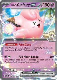 Lillie's Clefairy ex - 076/217 - ME: Ascended Heroes - Double Rare - 076/217