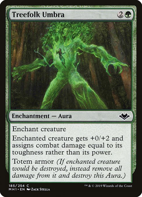 Treefolk Umbra - Modern Horizons - C - 185