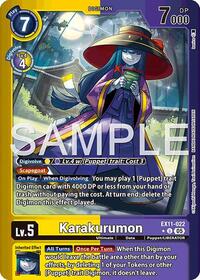 Karakurumon (Limited Foil) - Dawn of Liberator - Uncommon - EX11-022 U