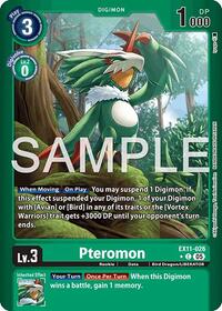 Pteromon (Limited Foil) - Dawn of Liberator - Common - EX11-026 C