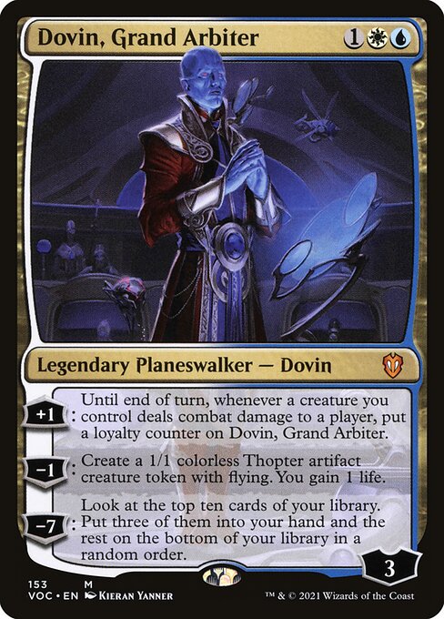 Dovin, Grand Arbiter - Commander: Innistrad: Crimson Vow - M - 153