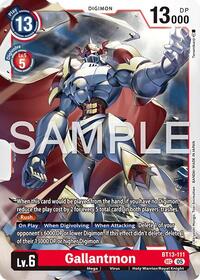 Gallantmon - BT13-111 (Reprint) - Advanced Booster Digimon Generation - Secret Rare - BT13-111 SEC