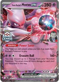 Team Rocket's Mewtwo ex - League & Championship Cards - Double Rare - 081/182
