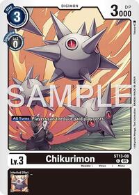 Chikurimon (Reprint) - Advanced Booster Digimon Generation - Common - ST13-08 C