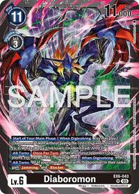 Diaboromon - Limited Card Pack -Another Knight- - Super Rare - EX6-043 SR