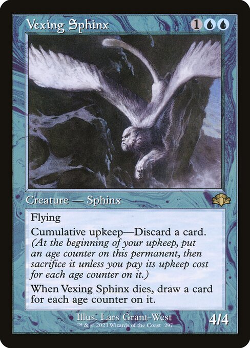 Vexing Sphinx (Retro Frame) - Dominaria Remastered - R - 297