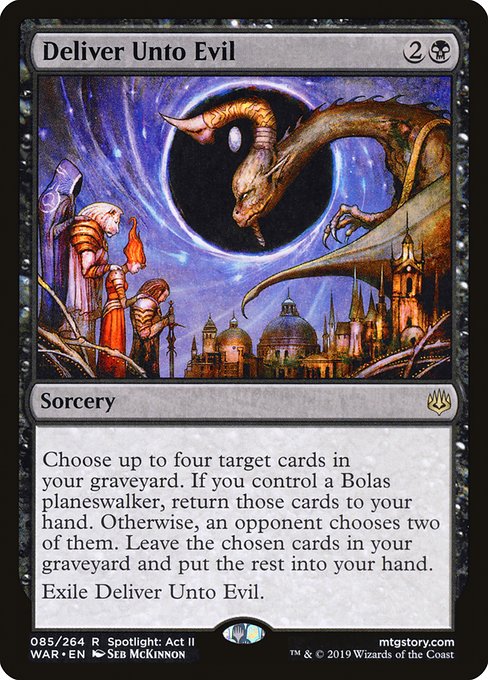 Deliver Unto Evil - War of the Spark - R - 85