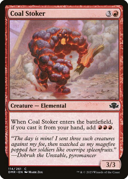 Coal Stoker - Dominaria Remastered - C - 114
