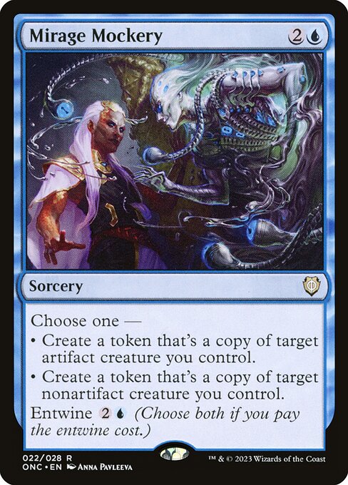 Mirage Mockery - Commander: Phyrexia: All Will Be One - R - 22