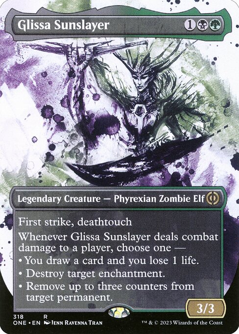 Glissa Sunslayer (Showcase) - Phyrexia: All Will Be One - R - 318