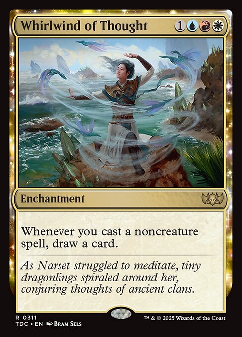 Whirlwind of Thought - Commander: Tarkir: Dragonstorm - R - 311