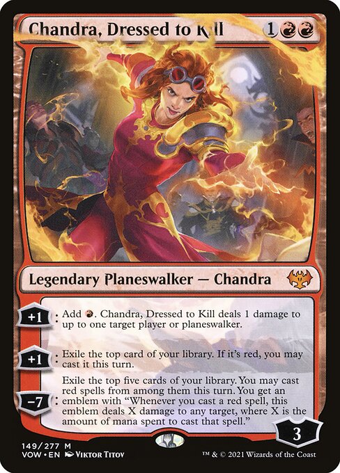Chandra, Dressed to Kill - Innistrad: Crimson Vow - M - 149