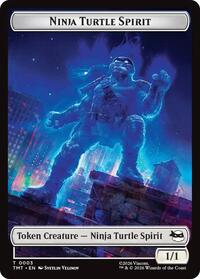 Ninja Turtle Spirit // Food Double-Sided Token - Teenage Mutant Ninja Turtles - T - 3 // 8