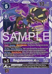 Regulusmon ACE (Reprint) - Advanced Booster Digimon Generation - Super Rare - LM-017 SR