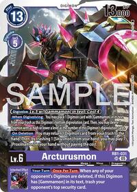 Arcturusmon (Reprint) - Advanced Booster Digimon Generation - Super Rare - RB1-031 SR