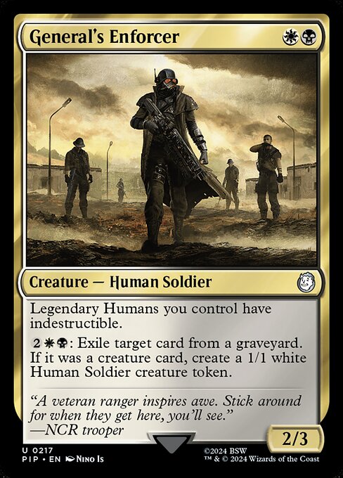 General's Enforcer - Universes Beyond: Fallout - U - 217