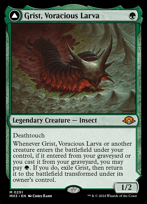 Grist, Voracious Larva - Modern Horizons 3 - M - 251