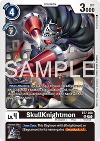 SkullKnightmon (Reprint) - Advanced Booster Digimon Generation - Rare - BT7-058 R