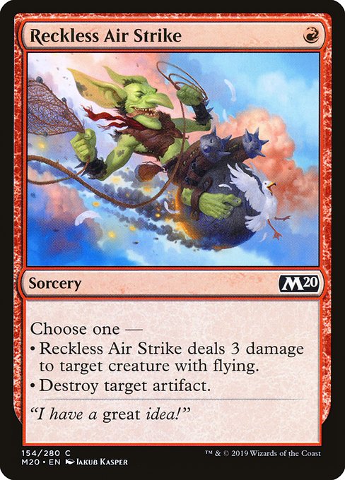Reckless Air Strike - Core Set 2020 - C - 154
