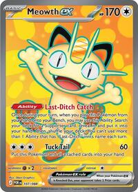 Meowth ex - 107/088 - ME03: Perfect Order - Ultra Rare - 107/088