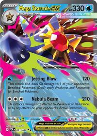Mega Starmie ex - 021/088 - ME03: Perfect Order - Double Rare - 021/088