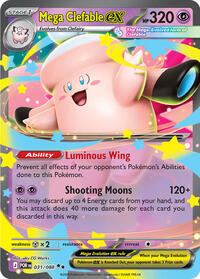 Mega Clefable ex - 031/088 - ME03: Perfect Order - Double Rare - 031/088