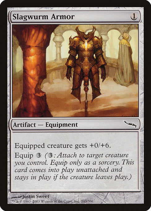 Slagwurm Armor - Mirrodin - C - 243