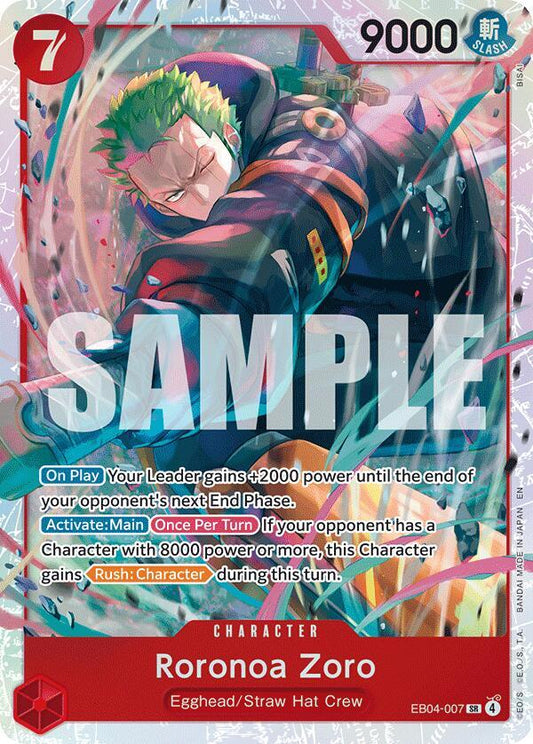 Roronoa Zoro (EB04-007) - Adventure on Kami's Island - SR - EB04-007
