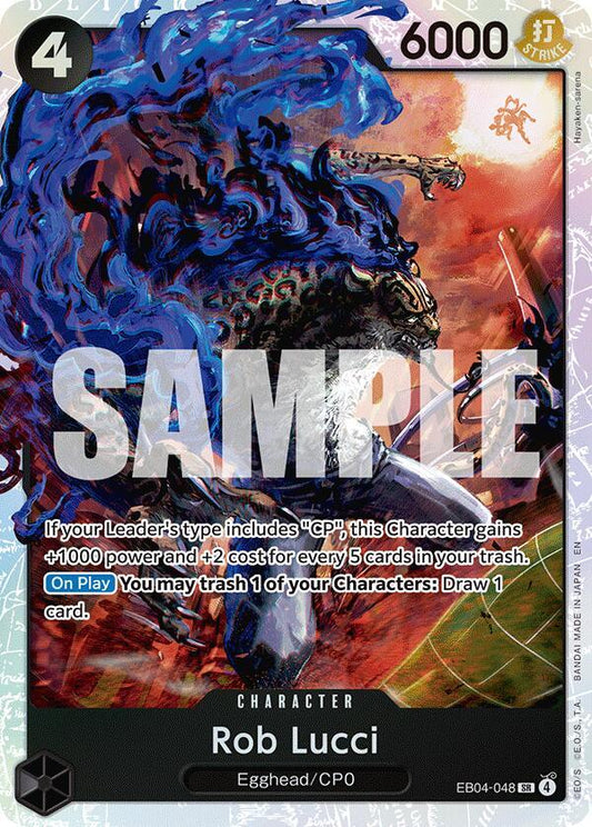 Rob Lucci - Adventure on Kami's Island - SR - EB04-048