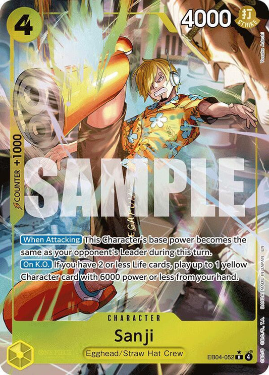 Sanji (EB04-052) (Alternate Art) - Adventure on Kami's Island - R - EB04-052