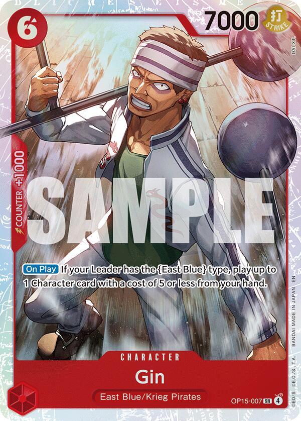 Gin - Adventure on Kami's Island - SR - OP15-007